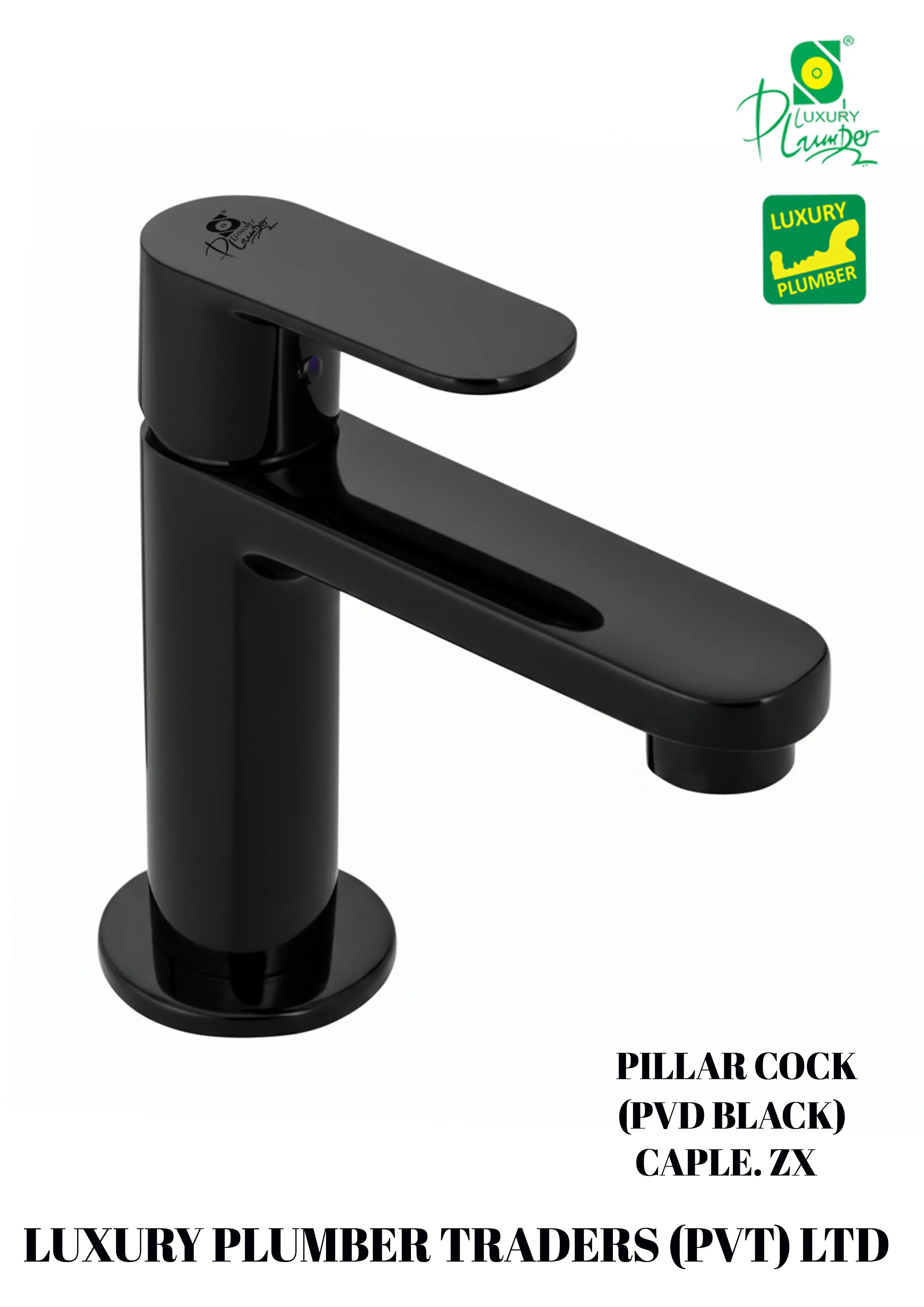 PILLAR COCK BLACK
